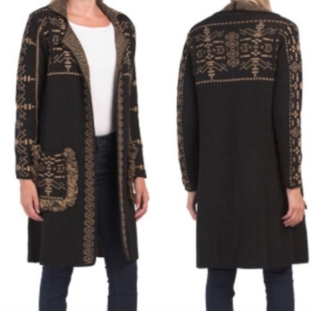 Cocogio Aztec Sweater Italy SZ.Med.NWT